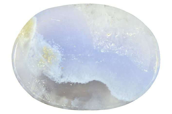 1.5" Polished Blue Lace Agate Worry Stones  - Photo 1